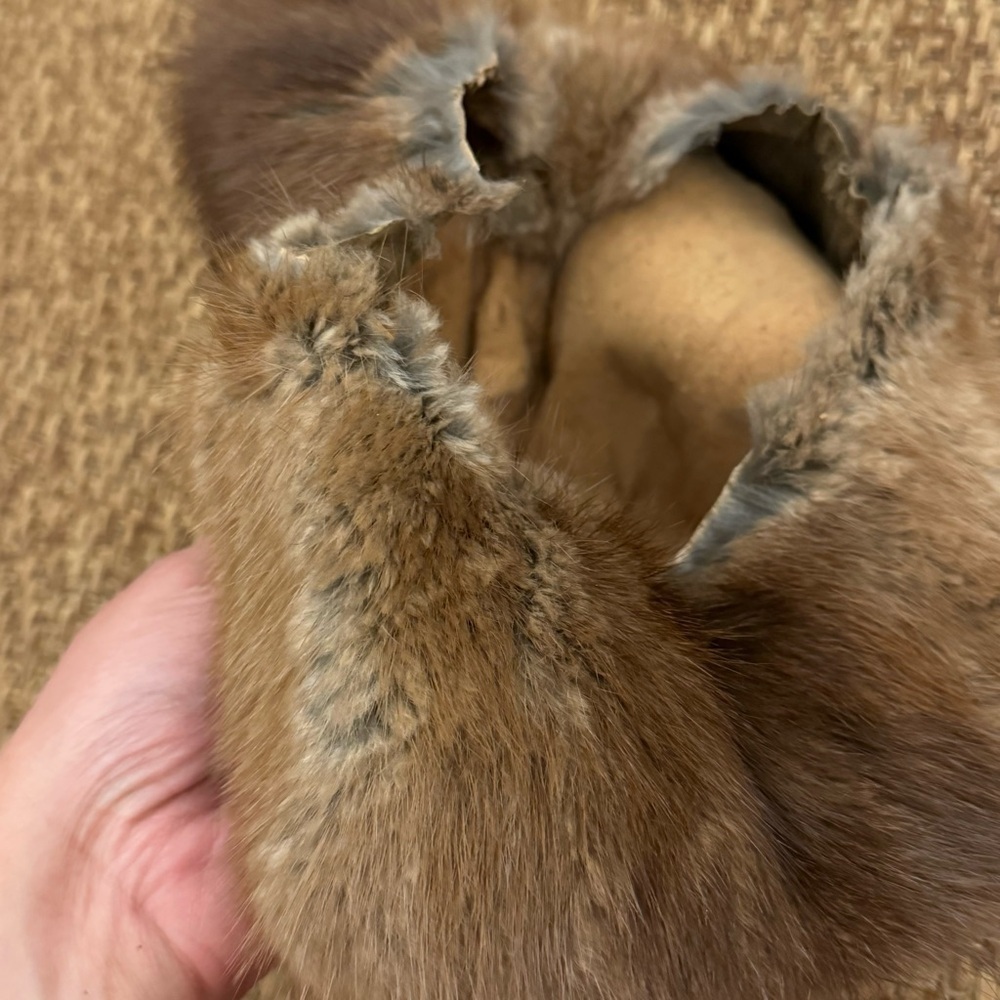 Vintage Rabbit Fur Hat - Picture 6 of 6